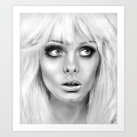 + BAMBI EYES + Art Print