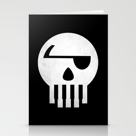 Music Piracy Stationery Cards