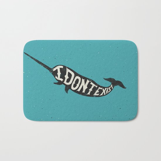 I Don't Exist Bath Mat