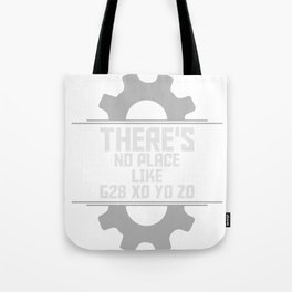 3D Printing & CNC Designer G28 Programmer Machinist G-Code design Tote Bag
