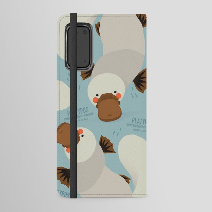 Platypus, Wildlife of Australia Android Wallet Case