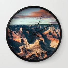 Grand Canyon national park in usa Wall Clock