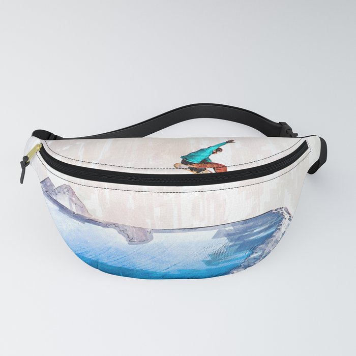 Snowboard Winter Extremes. For snowboarding lovers. Fanny Pack