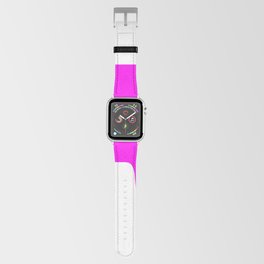 R (Magenta & White Letter) Apple Watch Band