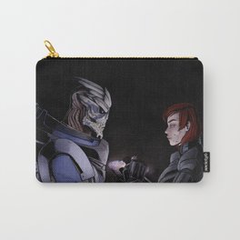 We're safe, Jane Carry-All Pouch | Sci-Fi, Digital, Space, Game 