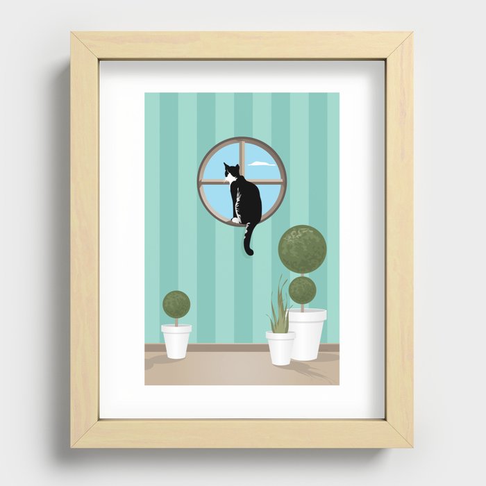 Outside / Inside Recessed Framed Print