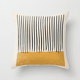 Mid Century Modern Minimalist Rothko Inspired Color Field With Lines Geometric Style Throw Pillow | Lines, Modern, Graphicdesign, Rothkoinspired, With, Minimalist, Midcentury, Geometricstyle, Colorfield, Acrylic 