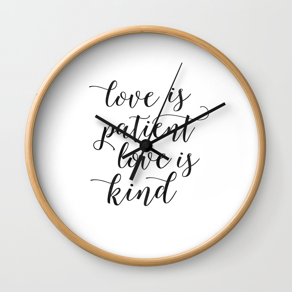 Love Family Sign Love Is Patient Love Is Kind Love Quote Love Art