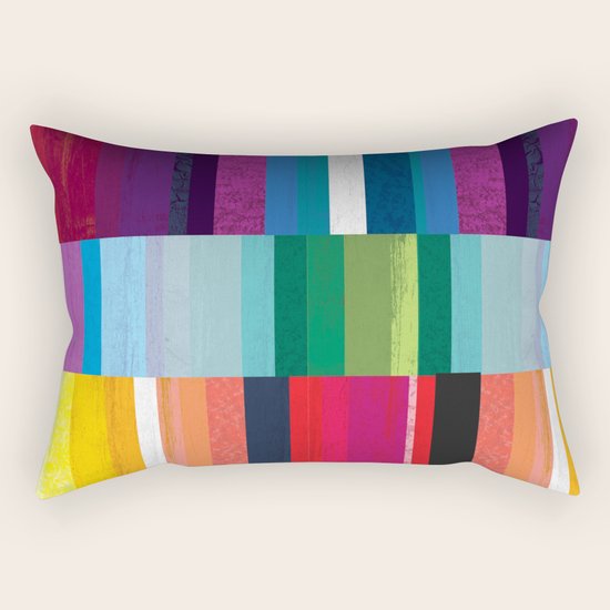 Stripes Rectangular Pillow