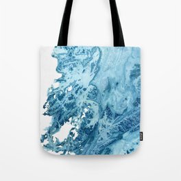 Sea Whip Coral Print Tote Bag