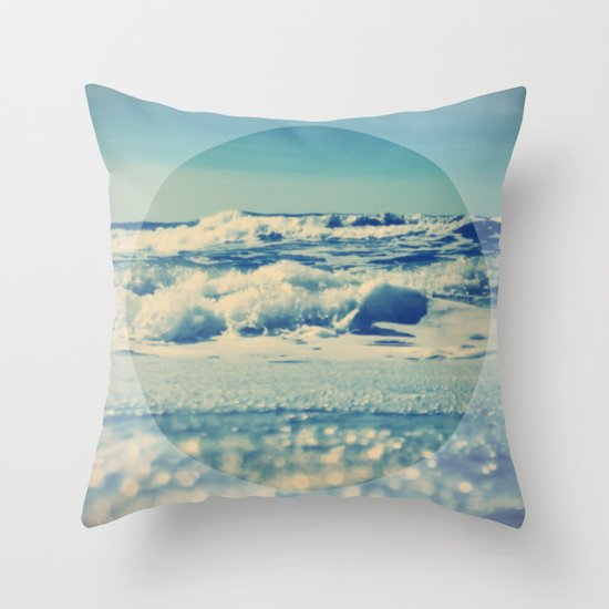 Sea Balance Throw Pillow