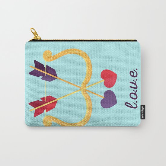 Take A Shot At L.O.V.E. Carry-All Pouch