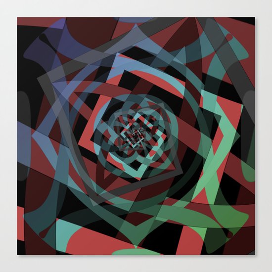 Celtic Droste Pattern Canvas Print