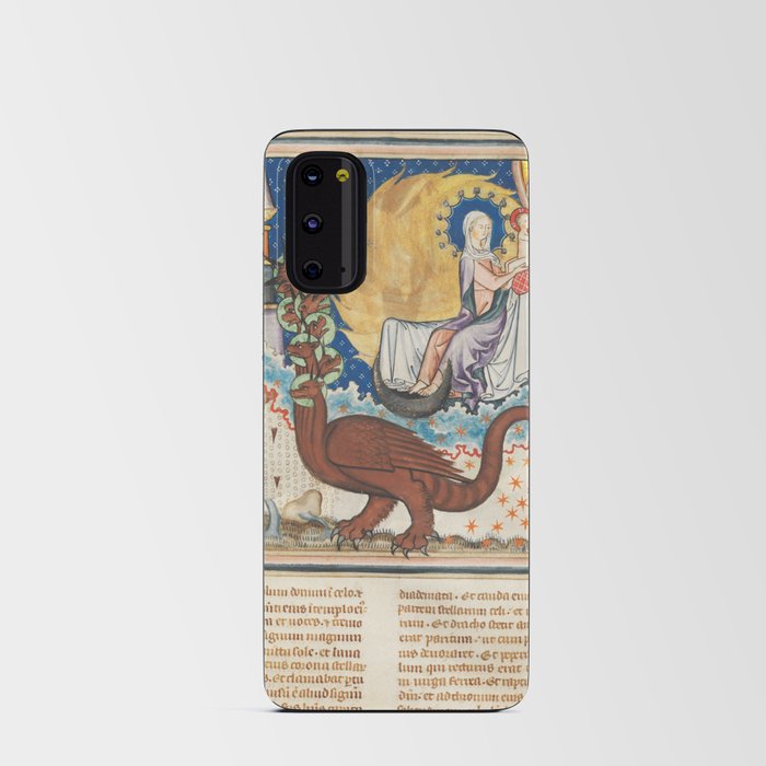 Medieval monsters vintage art Android Card Case