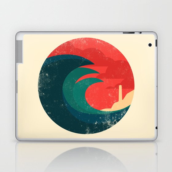 The wild ocean Laptop & iPad Skin