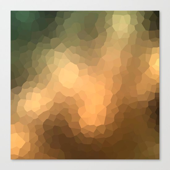 Abstract pattern "Sunny day ". Canvas Print