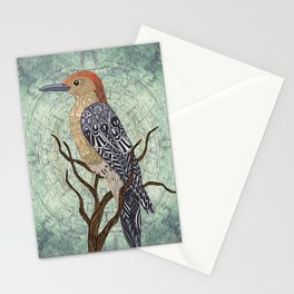 Woodpecker Stationery Card
