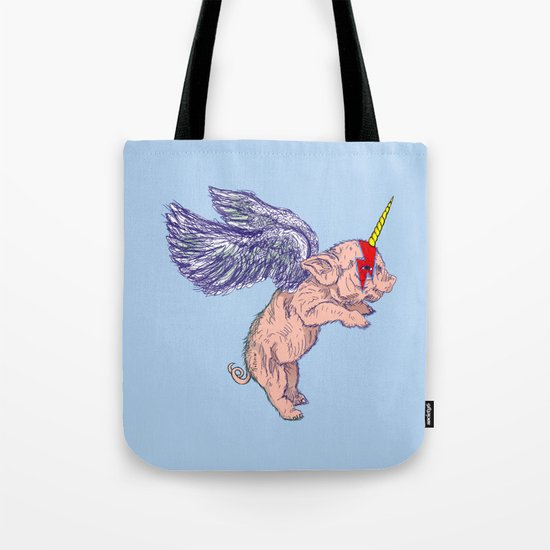 Super Unicorn Piglet Tote Bag
