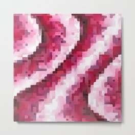 Highland Metal Print | Pink, Painting, Other, Swirl, Digital, Pattern, Sweet, Sugar, Red, Apple 