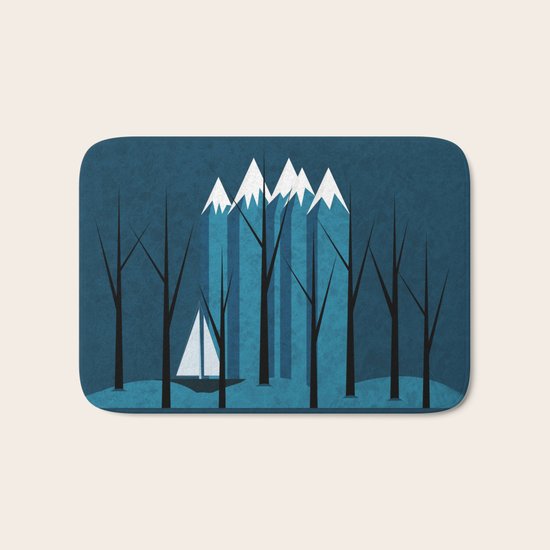 Sailing Bath Mat