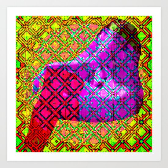 LADY Art Print