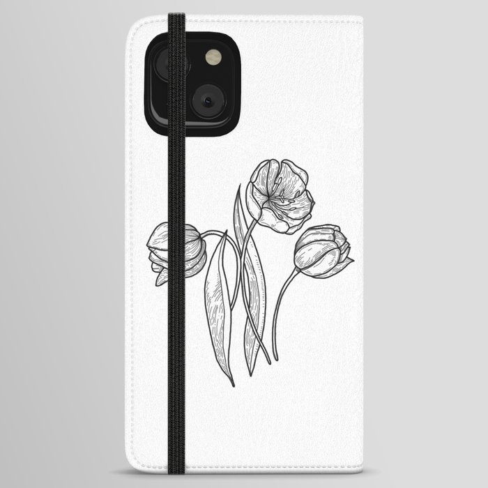 Flowers iPhone Wallet Case