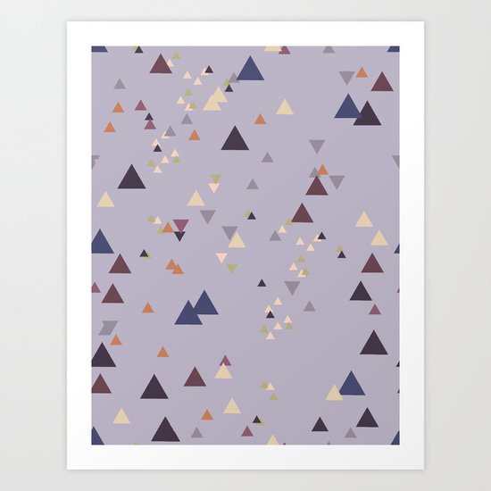 triangles Art Print