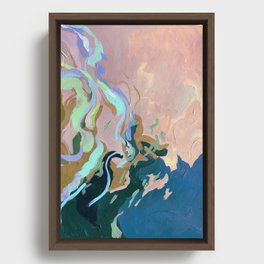 Electric Dreams Framed Canvas