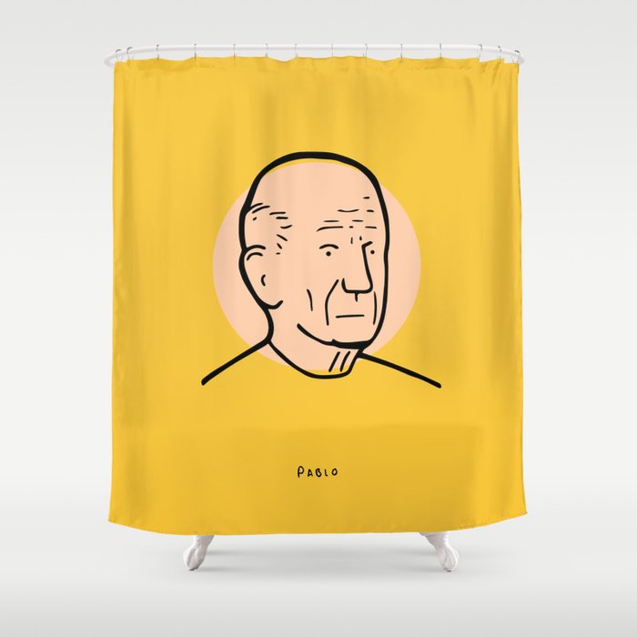 Pablo Picasso Shower Curtain