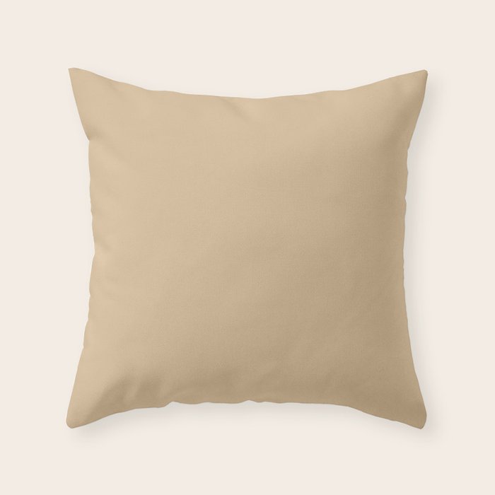 camel colored pillows