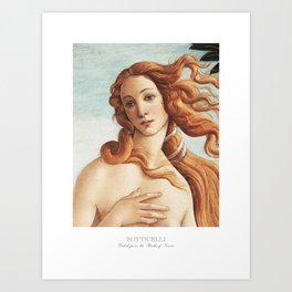 Sandro Botticelli Birth Venus Art Exhibition Art Print