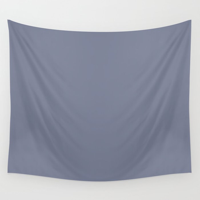 Dunn & Edwards 2019 Trending Colors Your Shadow (Purplish Gray) DE5921 Solid Color Wall Tapestry