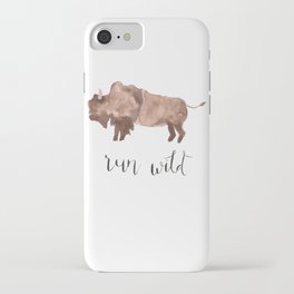 Run Wild iPhone Case