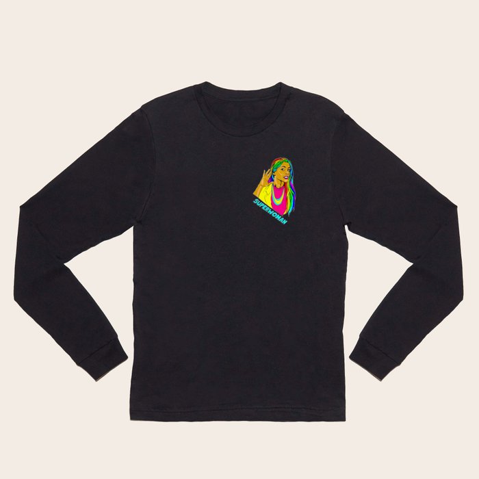 black superwoman shirt
