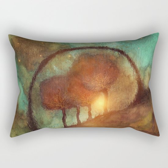 Track 28: Sunset and Dreams II Rectangular Pillow