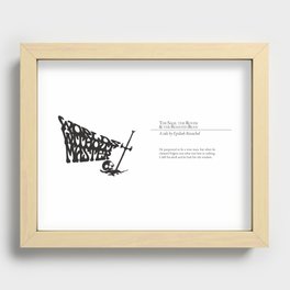 The Sage, the Rover & the Roasted Bean Recessed Framed Print