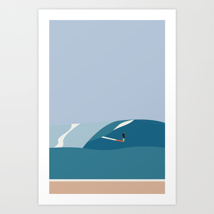 FORNØJELSE SURF Nr.03 Art Print