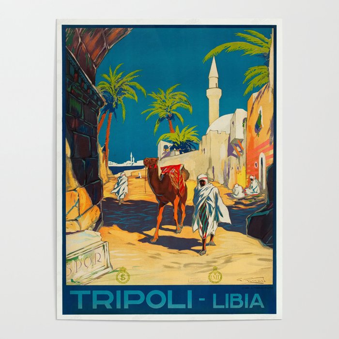 Vintage poster - Tripoli Poster