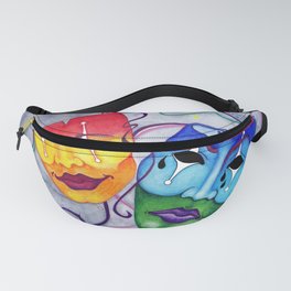 Comedy and Tragedy Fanny Pack