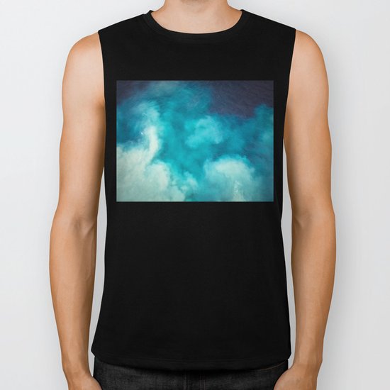 Caribbean Blues Biker Tank