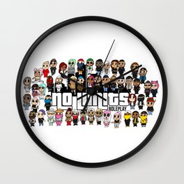 2 Years Anniversary blank background Wall Clock | Nlrp, Nolimitsroleplay, Gta, Digital, Graphicdesign 