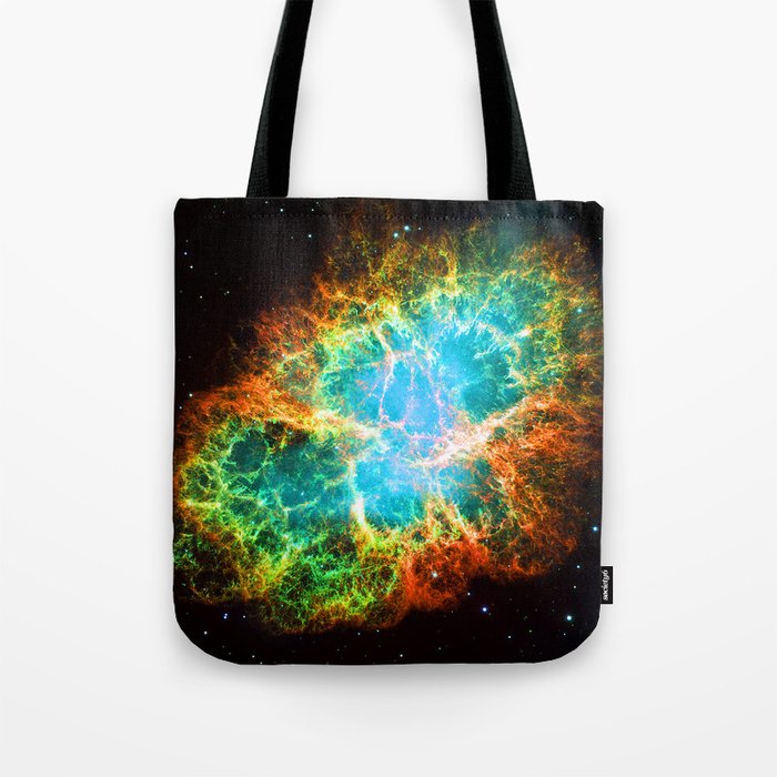 Crab Nebula Outer Space Photography Tote Bag