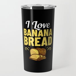 Banana Bread Recipe Chocolate Chip Nuts Vegan Travel Mug
