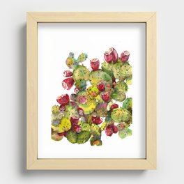 Cactus Recessed Framed Print