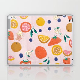 Citrus berry blossom Laptop Skin