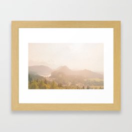 German Landscape Framed Art Print