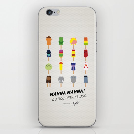 My MINIMAL ICE POPS univers III iPhone & iPod Skin