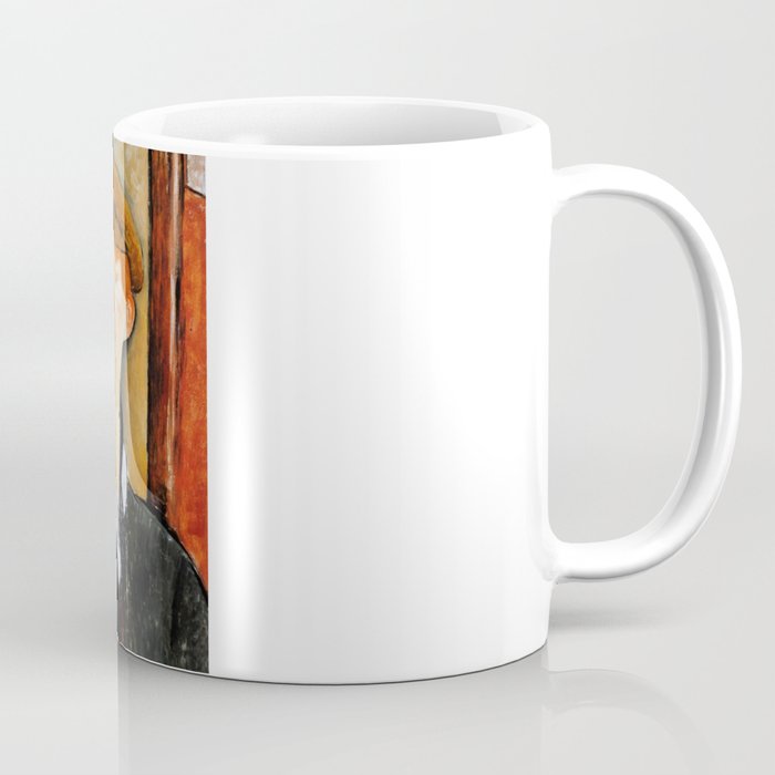 Amedeo Modigliani "Young Man with Cap" Coffee Mug