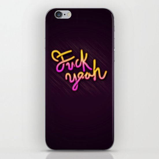 Fuck Yeah iPhone & iPod Skin