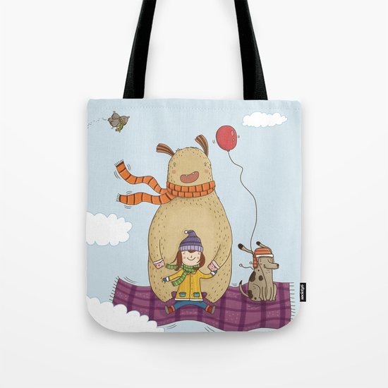 FLYING CARPET Tote Bag